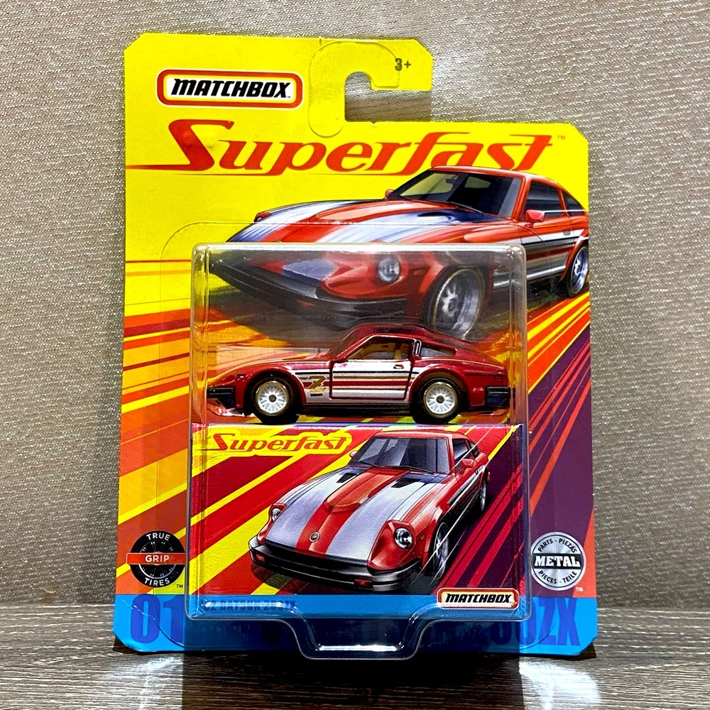 MATCHBOX ‘82 Datsun 280ZX Red Superfast Mattel Diecast Car